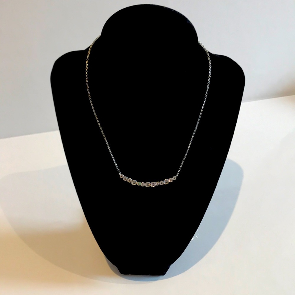 Kenneth Jay Lane CZ necklace